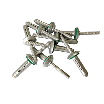 Lanterne impermeabili a prova di ruggine versatili Rivetti con corpo a fine aperto e testa a cupola