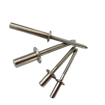 Testa rotonda in acciaio inossidabile impermeabile Rivetta cieca Finale sigillato 3,2 mm/4,0 mm/4,8 mm/6,4 mm Diametro