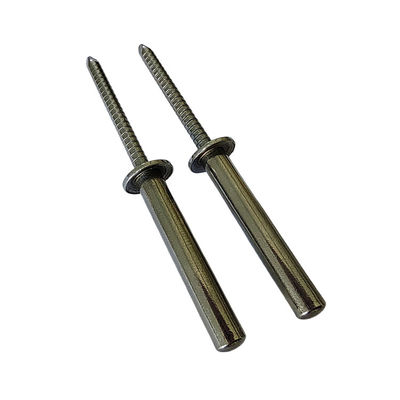 Rivetto chiuso in acciaio inossidabile a testa tonda cieca Rivetto chiuso a pop con finitura brillante