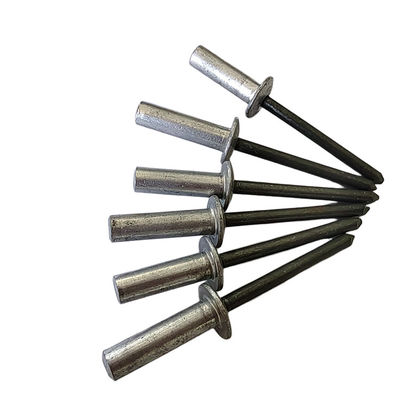 Rivetta chiusa a testa rotonda in alluminio-ferro per applicazioni pesanti