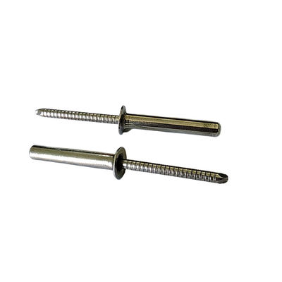 Rivetto cieco sigillato con fine chiusa e materiale in acciaio inossidabile