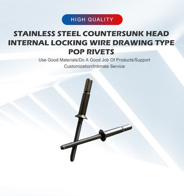 4.8/6.4/7.8mm Testa di cupola in acciaio inossidabile Rivetta cieca strutturale per prestazioni