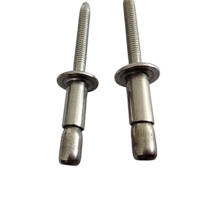 Rivett blind in acciaio inossidabile con testa a cupola e rivetto a pop con rivetti personalizzati di finitura brillante