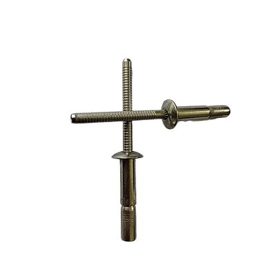 Fornitura di alluminio in acciaio inossidabile strutturale testa di cupola di cicuta testa piatta pop rivetto buono