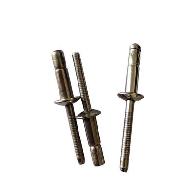 Rivette a tamburo singolo Alta resistenza alla trazione Semplice funzionamento Acciaio inossidabile tipo bloccaggio