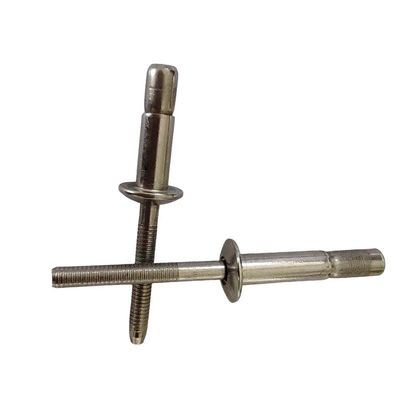 Rivette a tamburo singolo Alta resistenza alla trazione Semplice funzionamento Acciaio inossidabile tipo bloccaggio