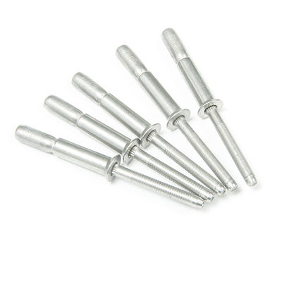 Rivetta cieca in acciaio inossidabile tipo coppa argenteo con testa a cupola