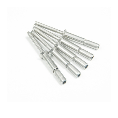 2024 Acciaio inossidabile Galvanizzare Piano Open Round Head Rivets ciechi con finitura argentea