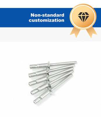 Rivetti chiusi a presa multi-strutturale 4,8 6,4 mm Testa a cupola in acciaio inossidabile