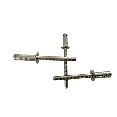 304 Acciaio inossidabile Multi-tamburo doppio filamento Rivette a testa rotonda 3.2 4.0 4.8 Finitura luminosa