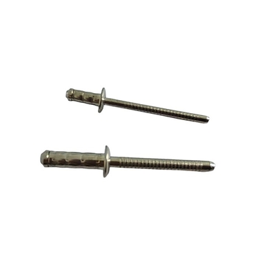 GB Standard in acciaio inossidabile tipo aperto Rivetta cieca 3,2 mm 4,0 mm 4,8 mm 6,4 mm Testa rotonda