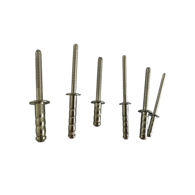 GB Standard in acciaio inossidabile tipo aperto Rivetta cieca 3,2 mm 4,0 mm 4,8 mm 6,4 mm Testa rotonda