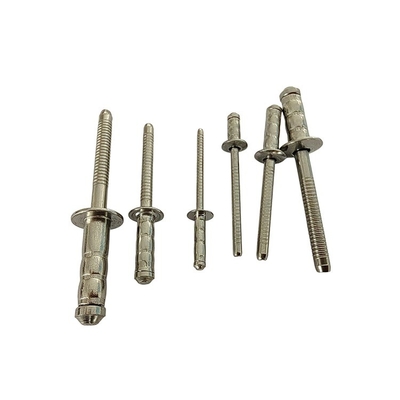 Rivetta cieca multi-grip in acciaio inossidabile 3,2 mm 4,0 mm 4,8 mm 6,4 mm per il controllo automobilistico