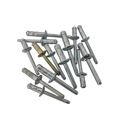 2024 Acciaio al carbonio Multi-Grip Leggio Acciaio Rivet cieco 4.8 6.4 7.8 Tipo di testa anti-affondamento
