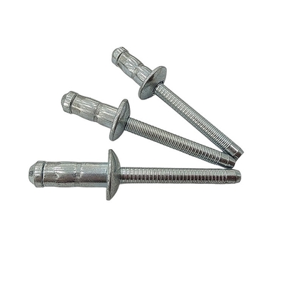 2024 Rivet cieco in acciaio al carbonio con rapporto di prova di controllo 4.8 mm testa di cupola e competitivo