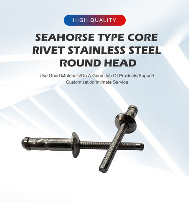 Acciaio inossidabile Multi tamburo doppio filo rotondo testa Rivets One-stop servizio personalizzato