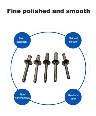 Acciaio inossidabile 304/316 Rivetta cieca 4,8 mm 6,4 mm 7,8 mm per applicazioni pesanti
