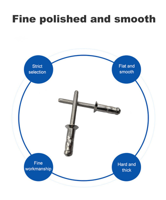 Controllo della portata Stainless Countersunk Head Pop Rivet Rivet cieco con personalizzazione
