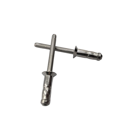 Rapporto di prova di controllo dei rivetti ciechi con rivetto in acciaio inossidabile multi-grip incluso dall'alto
