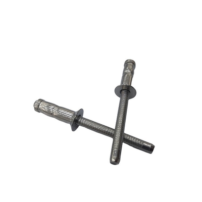 Testa rotonda in acciaio inossidabile tipo multigrip Testa a cupola a rivetta cieca Testa piatta con controllo
