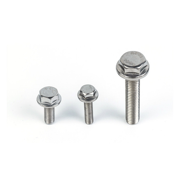 Bolt per acciaio inossidabile per 304 316 A2 A4 Hex Flange