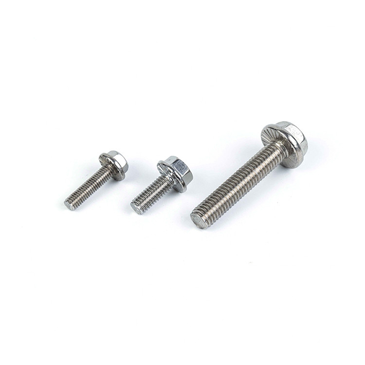 Flancetta di acciaio inossidabile 304 bullone esagonale con testa esagonale esterna M5 M6 M8 M10 M12