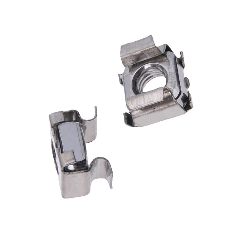 Noccioline quadrate in acciaio inossidabile standard GB M4 M6 M8 M12 per il collegamento auto-bloccante