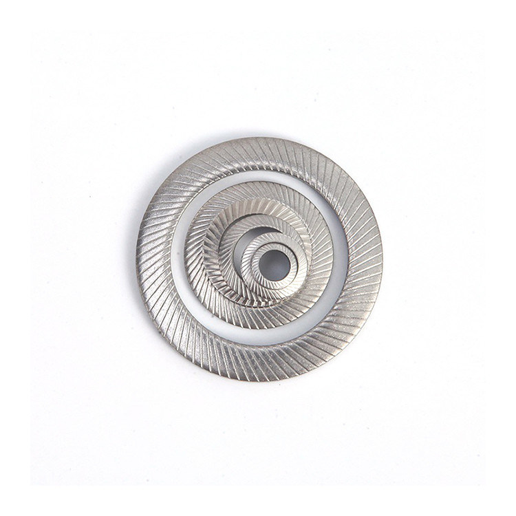 Acciaio inossidabile M3 doppio lato Knurl Lock Washer per la sostituzione di attrezzature minerarie