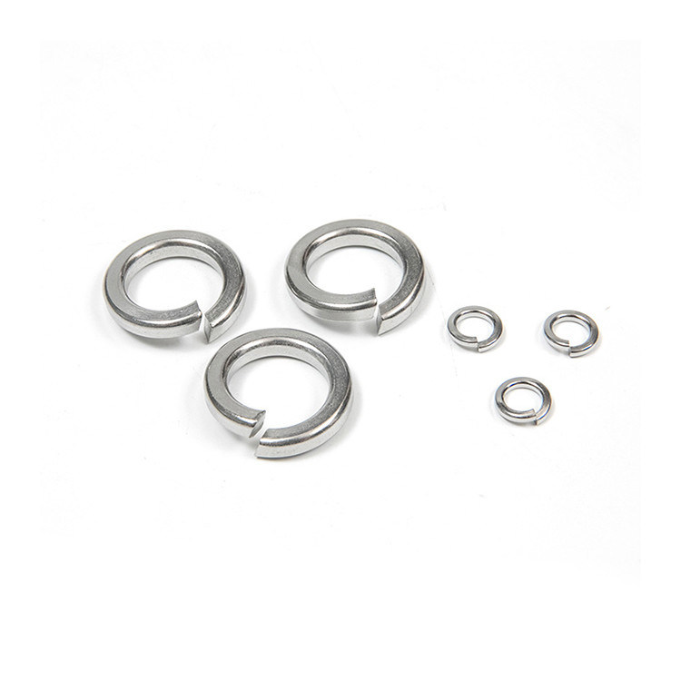 100% di acciaio inossidabile ispezionato galvanizzato M5 M6 M8 M10 M12 Split Washer Spring Lock Washers