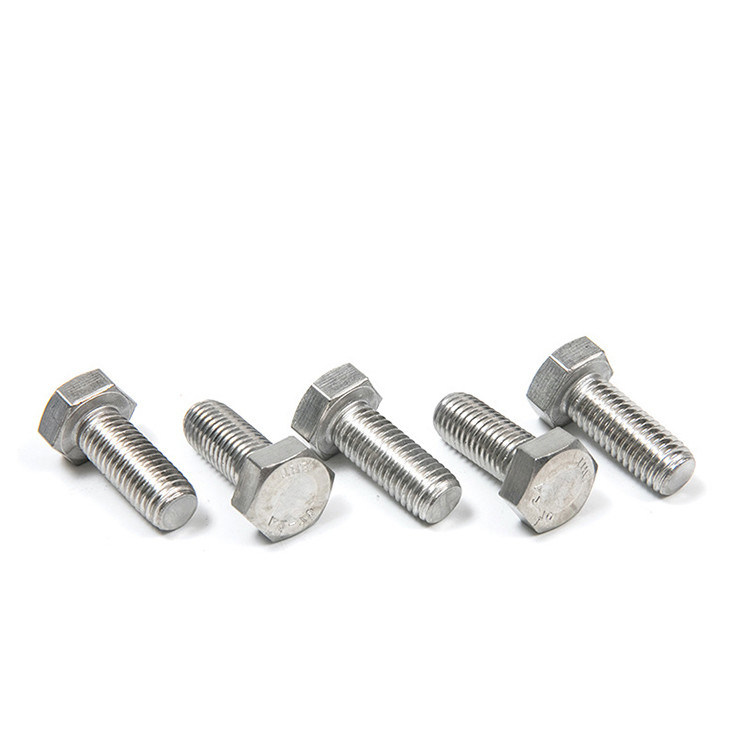 DIN Standard External Hexagon Custom Stainless Steel Hex Head Screw Bolt per le prestazioni