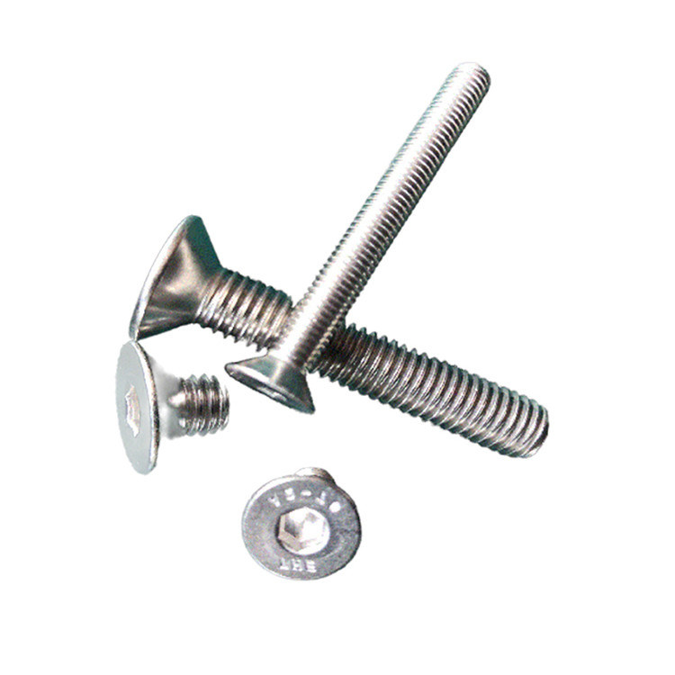 Finitura piana di livello A resistenza personalizzata A2 in acciaio inossidabile Flusso di montaggio Testa cilindrica