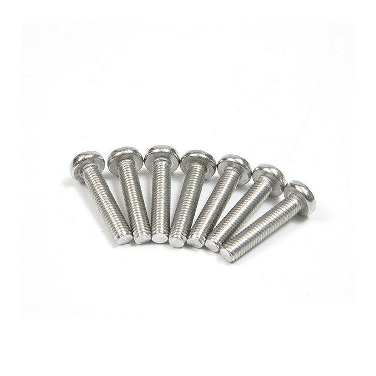 DIN JIS ISO In acciaio inossidabile Phillips Pan Machine Head Fastener Screw Cross Recessed Screw