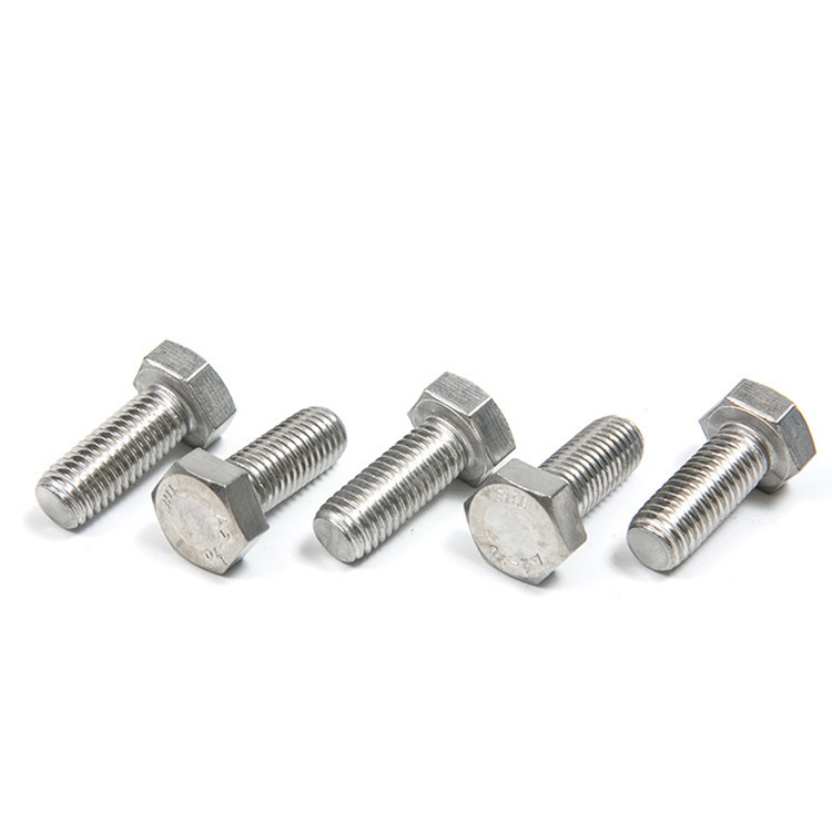 304 306 Acciaio inossidabile Hex Full threaded vite Hexgaon testa bullone con standard DIN