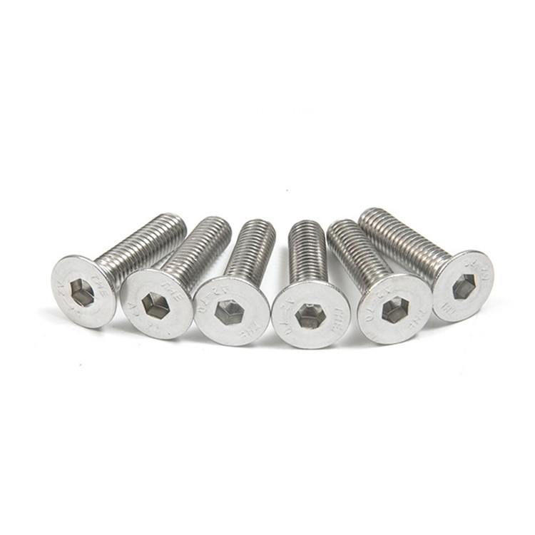 304 316L in acciaio inossidabile Flat Head Allen Bolts DIN7991 Countersunk Head Socket Head Screw