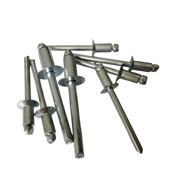 6.4mm Open End Countersunk Head Blind Rivets in bianco per una facile installazione dal ferro