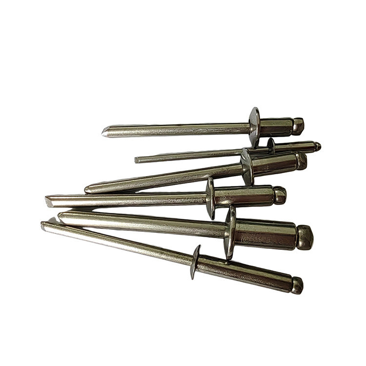 Testa rotonda in acciaio inossidabile Alta resistenza 6,0 mm Rivetti ciechi per la natura / colore