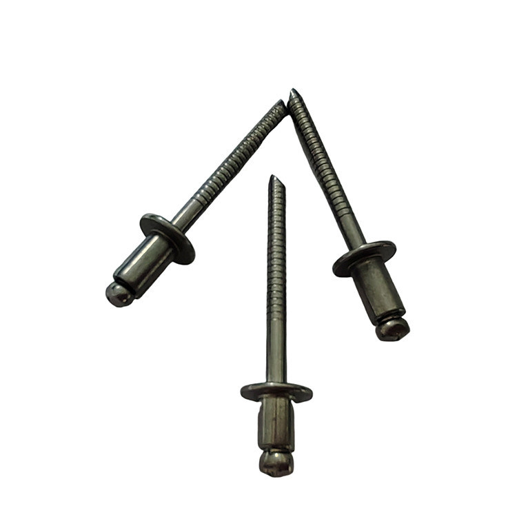 Rivet standard 6.4mm Open End Blind Round Head in acciaio inossidabile per una facile installazione