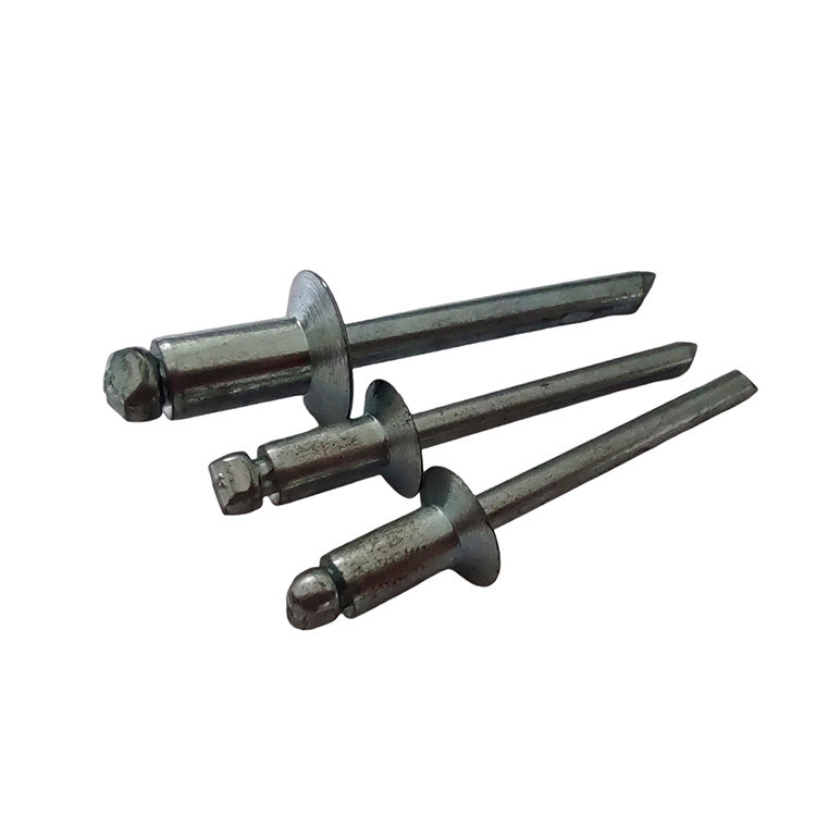 Alta resistenza 12 mm Rivette chiuse a chiusura Ferro testa anti-affondata Natura nello standard DIN