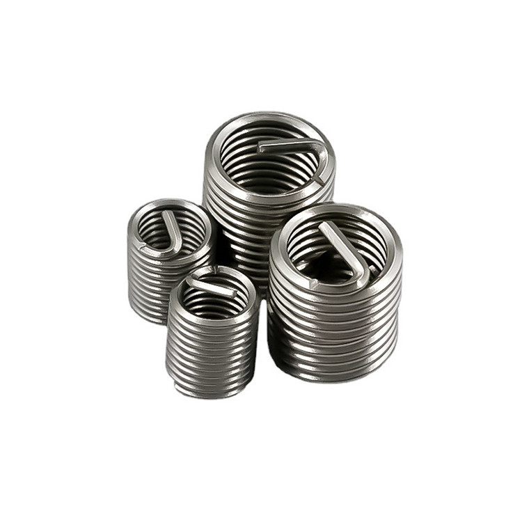 Inserto a elicoide in acciaio inossidabile placcato M6 M8 M10 M12 Kit di riparazione del filo Inserti di filo