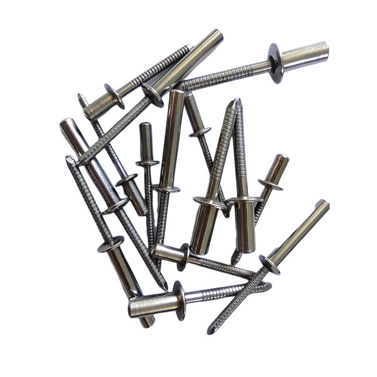 Rivetta cieca a chiuso per applicazioni industriali e commerciali in acciaio inossidabile