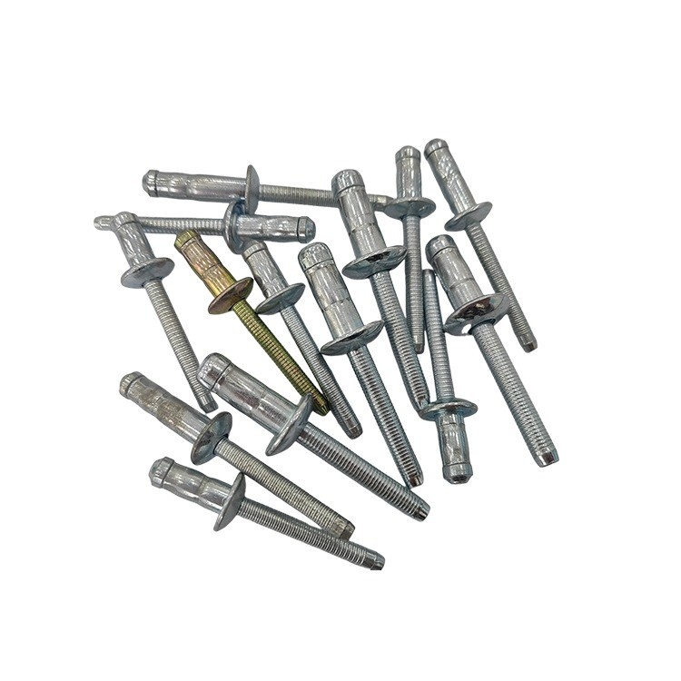 2024 Rivet cieco in acciaio al carbonio con rapporto di prova di controllo 4.8 mm testa di cupola e competitivo