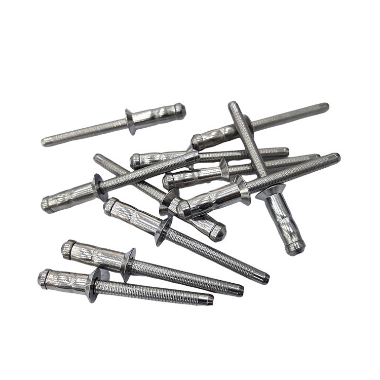 Rapporto di prova di controllo dei rivetti ciechi con rivetto in acciaio inossidabile multi-grip incluso dall'alto